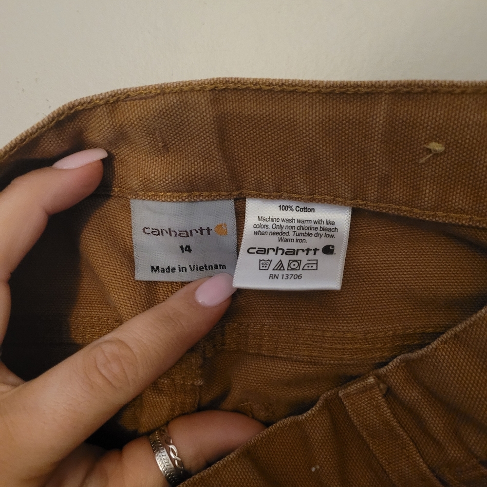 Boys carhartt pants